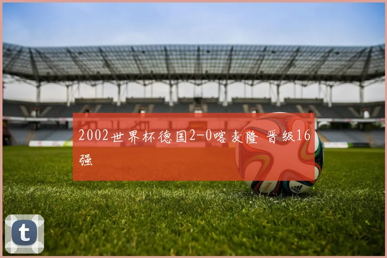 2002世界杯德国2-0喀麦隆 晋级16强